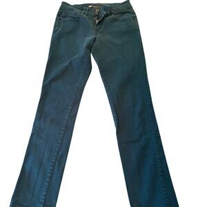 Levi's Dark Teal Green Color Size 4 Mid Rise Skinny Jeans